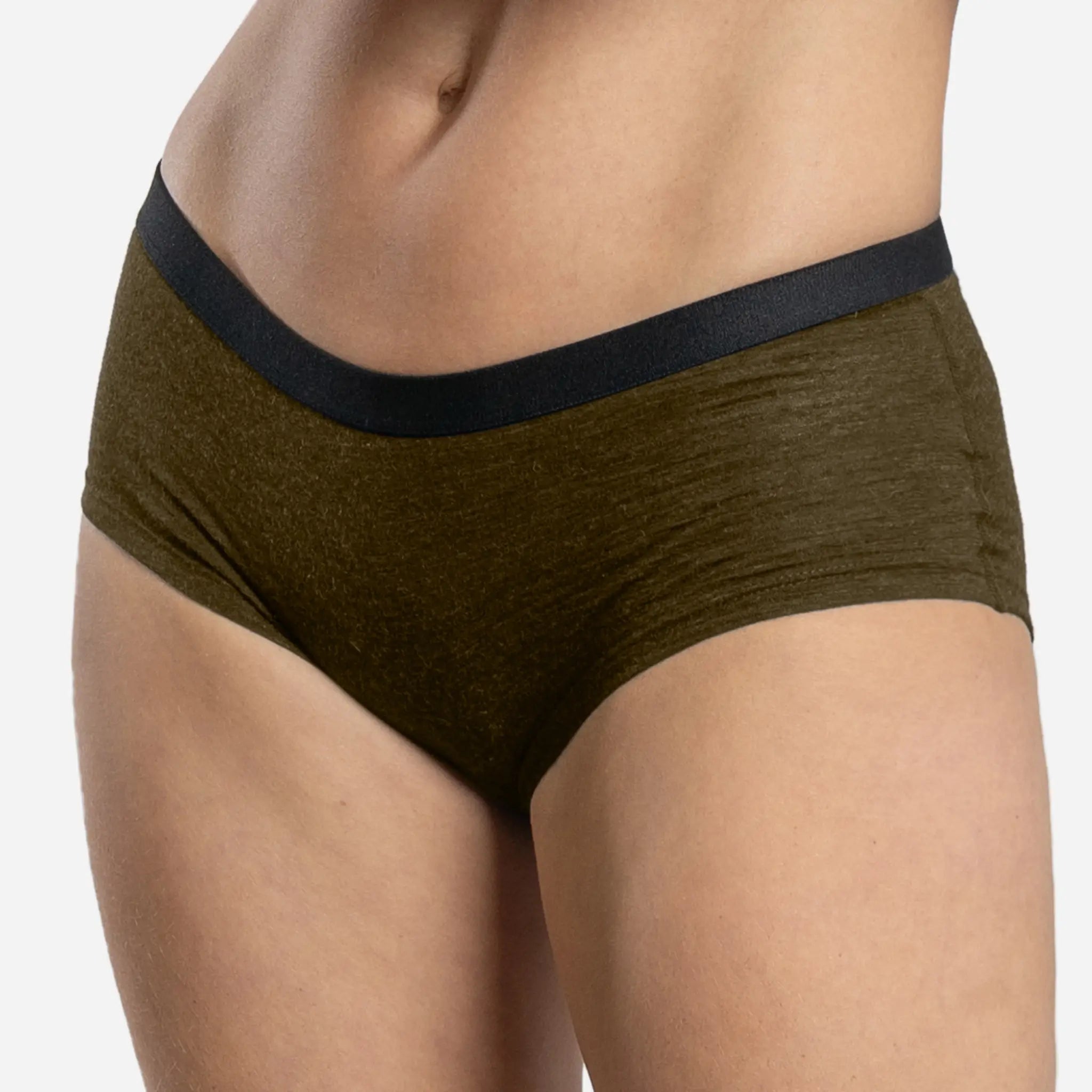 Ultra-Soft Women's Alpaca Wool Underwear - 160 GSM Lightweight Breathable Panties for All-Day Comfort | Perfect for Travel, Yoga & Cold Weather Layering