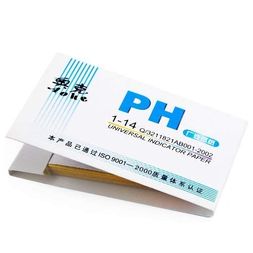 MSA Litmus pH Test Strips - 1-14 Full Range Universal pH Indicator Paper (160 Strips, 2 Packs) for Water, Soil, Urine, Saliva Testing - Perfect for Home, Lab, Aquarium & Pool Maintenance