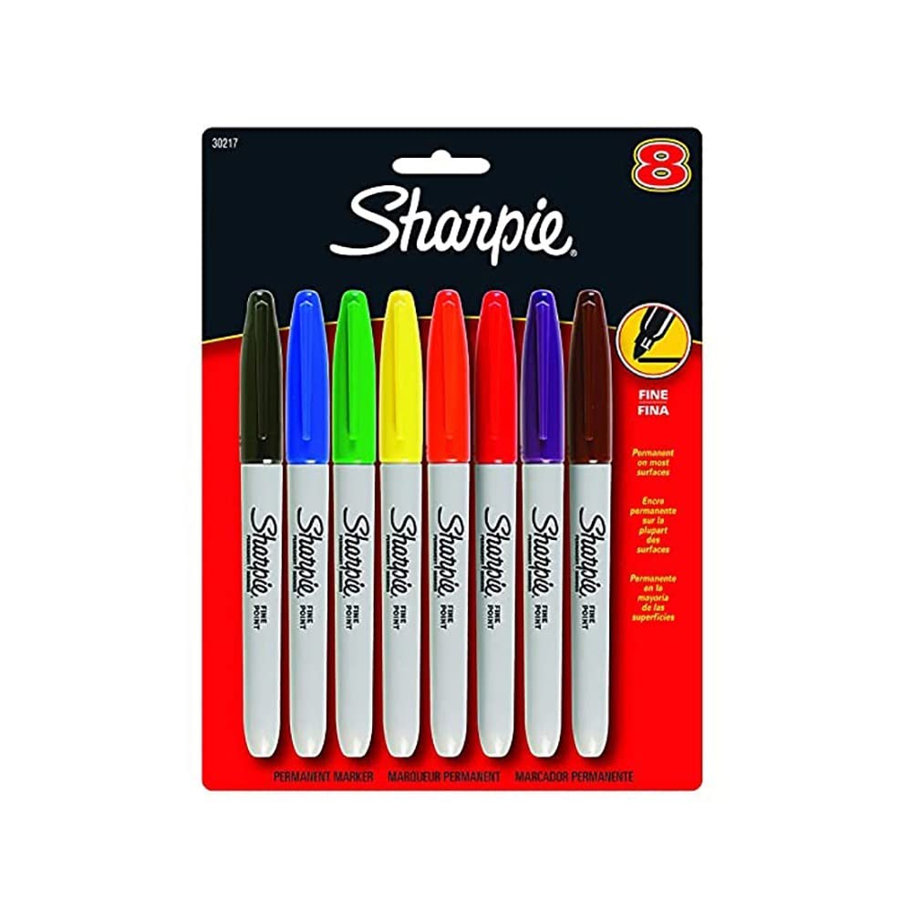 SHARPIE Fine Point Markers - Assorted Colors for Office & School Use