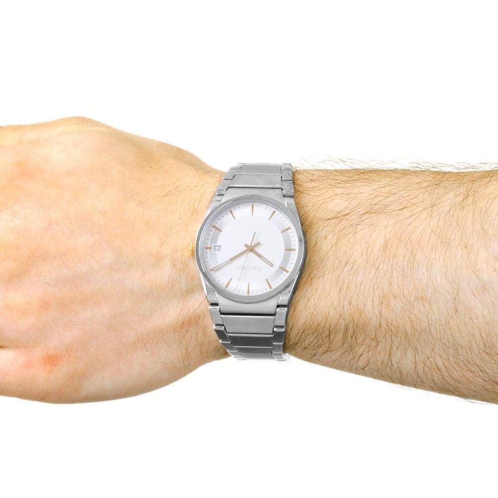 Calvin Klein Men's STEP K6K31B46 Watch - Stylish & Durable for Everyday Wear, Business & Casual Outfits
