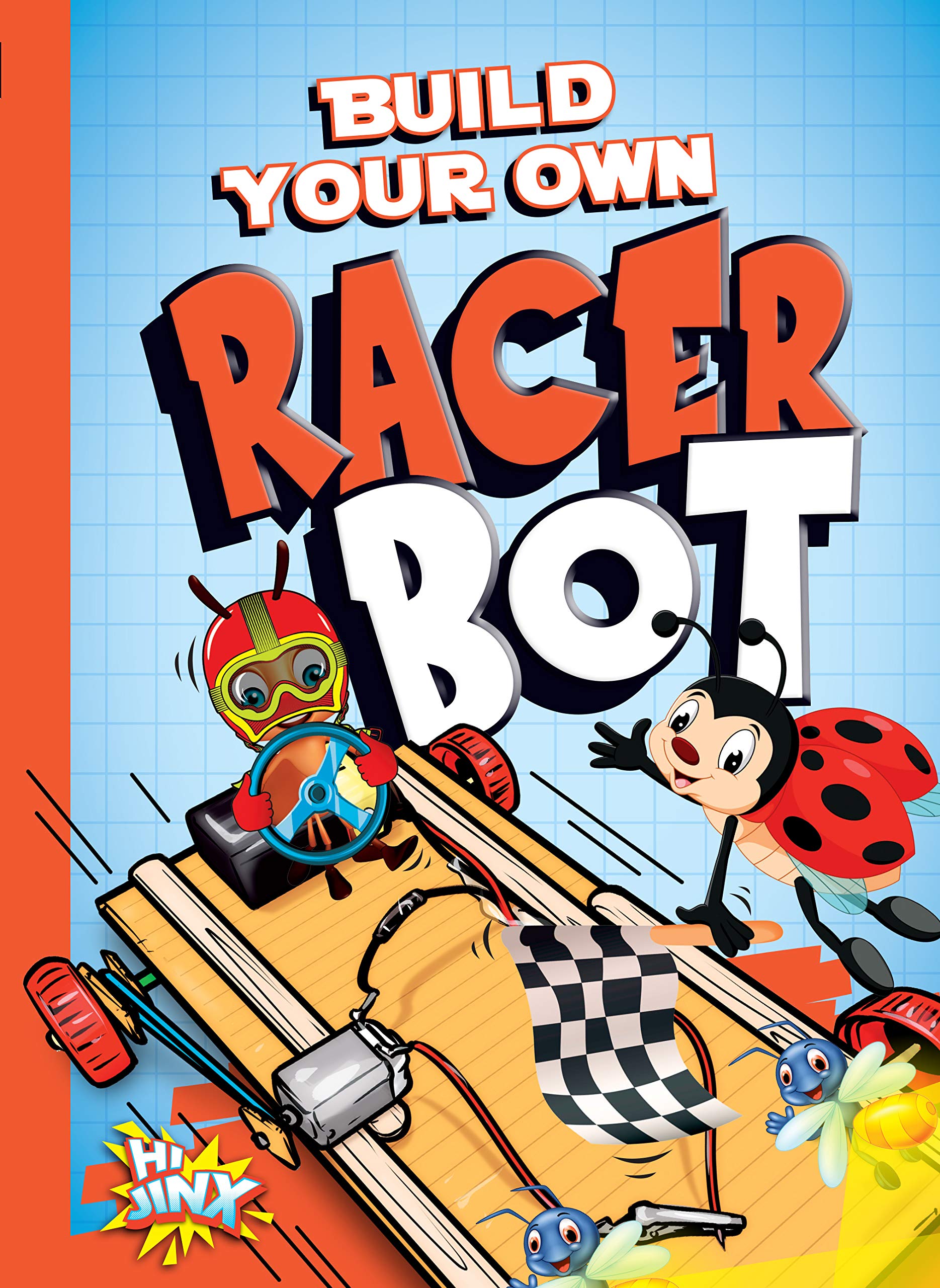DIY Racer Bot Kit - Build Your Own Programmable Robot Car for STEM Learning & Racing Fun | Perfect for Kids, Teens & Robotics Enthusiasts | Home, School & Competition Use