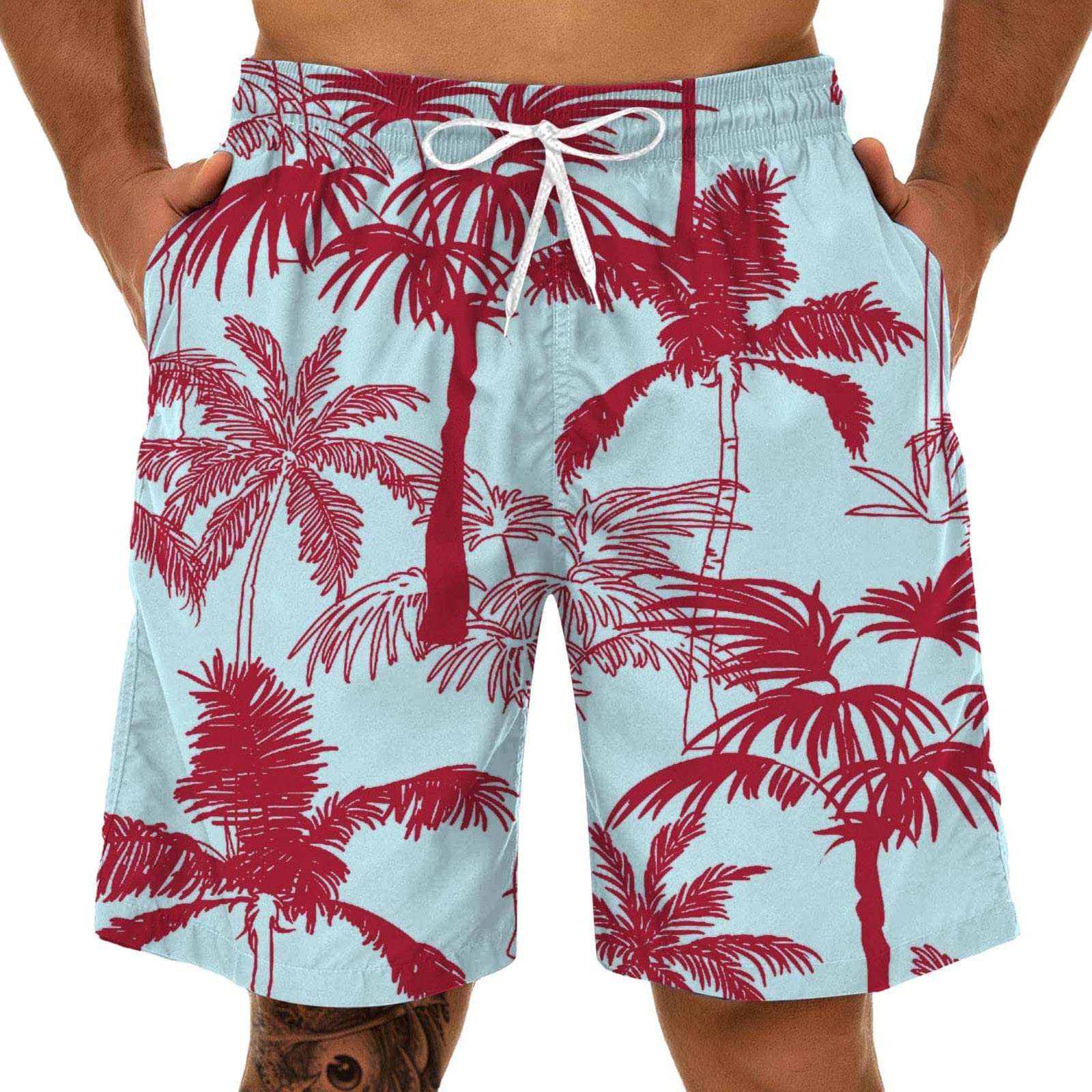 3D Printed Men's Large Athletic Shorts - Breathable Jogging, Marathon & Cycling Pants for Gym, Running & Sports - Fun Summer Leisure Wear for Active Lifestyles