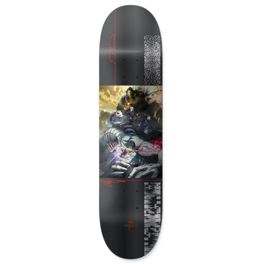 Primitive Cursed Team Skateboard Deck 8.25 - High-Quality Skateboard for Street & Park Riding | Perfect for Skaters & Collectors