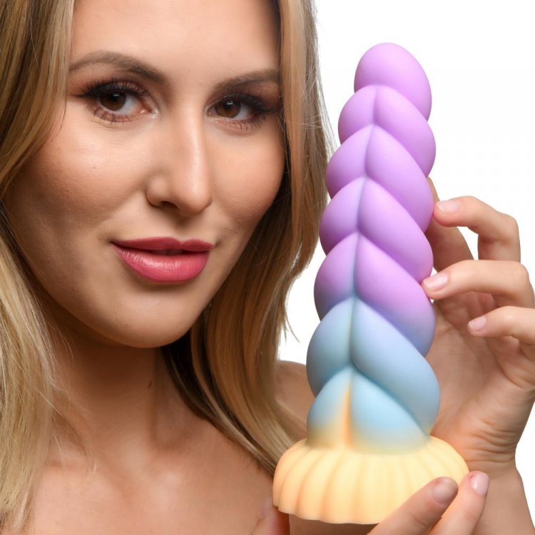 Mystique Unicorn Silicone Dildo - Fantasy Creature Adult Toy for Women & Couples - Perfect for Roleplay, Fantasy Play & Sensual Exploration