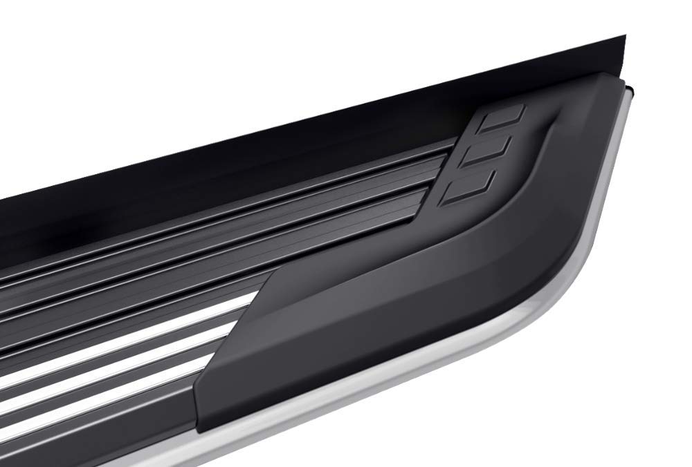 2 Pcs Stainless Steel Side Step Running Boards for Hyundai Creta 2015-2020 - Durable Fixed Door Nerf Bars with Anti-Slip Platform | Perfect for Off-Roading & Daily Use