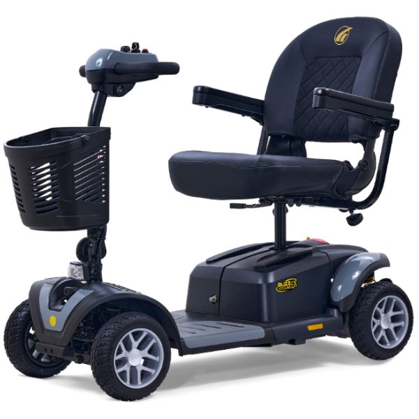 Golden Technologies Buzzaround EX 4 Wheel Mobility Scooter - Lightweight & Foldable Electric Scooter for Adults & Seniors - Ideal for Indoor/Outdoor Use, Shopping Malls & Travel