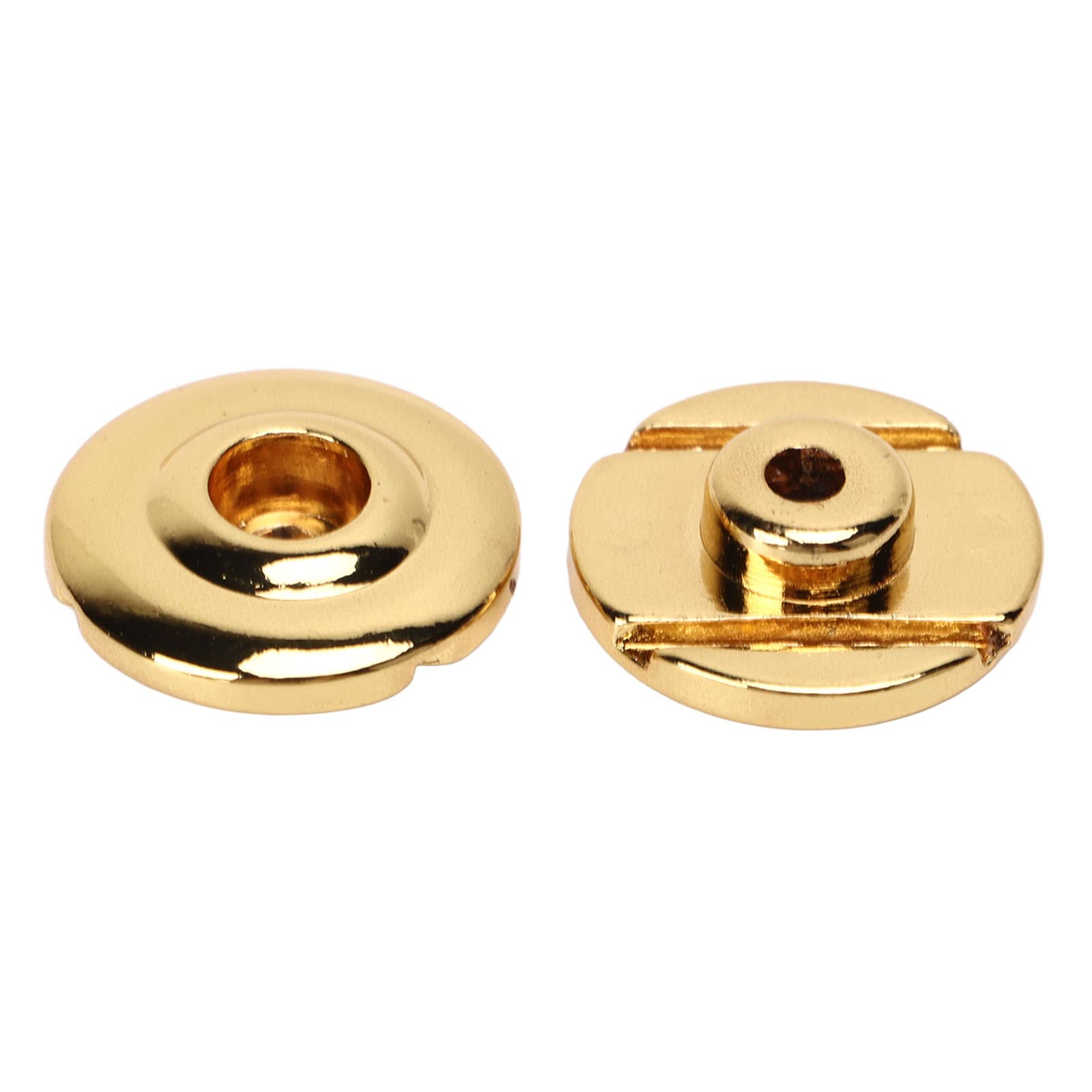 Gold Round Electric Bass String Retainer Set - Premium String Tree for Electric Bass Guitars | Perfect for Bass Setup, String Alignment & Improved Sustain