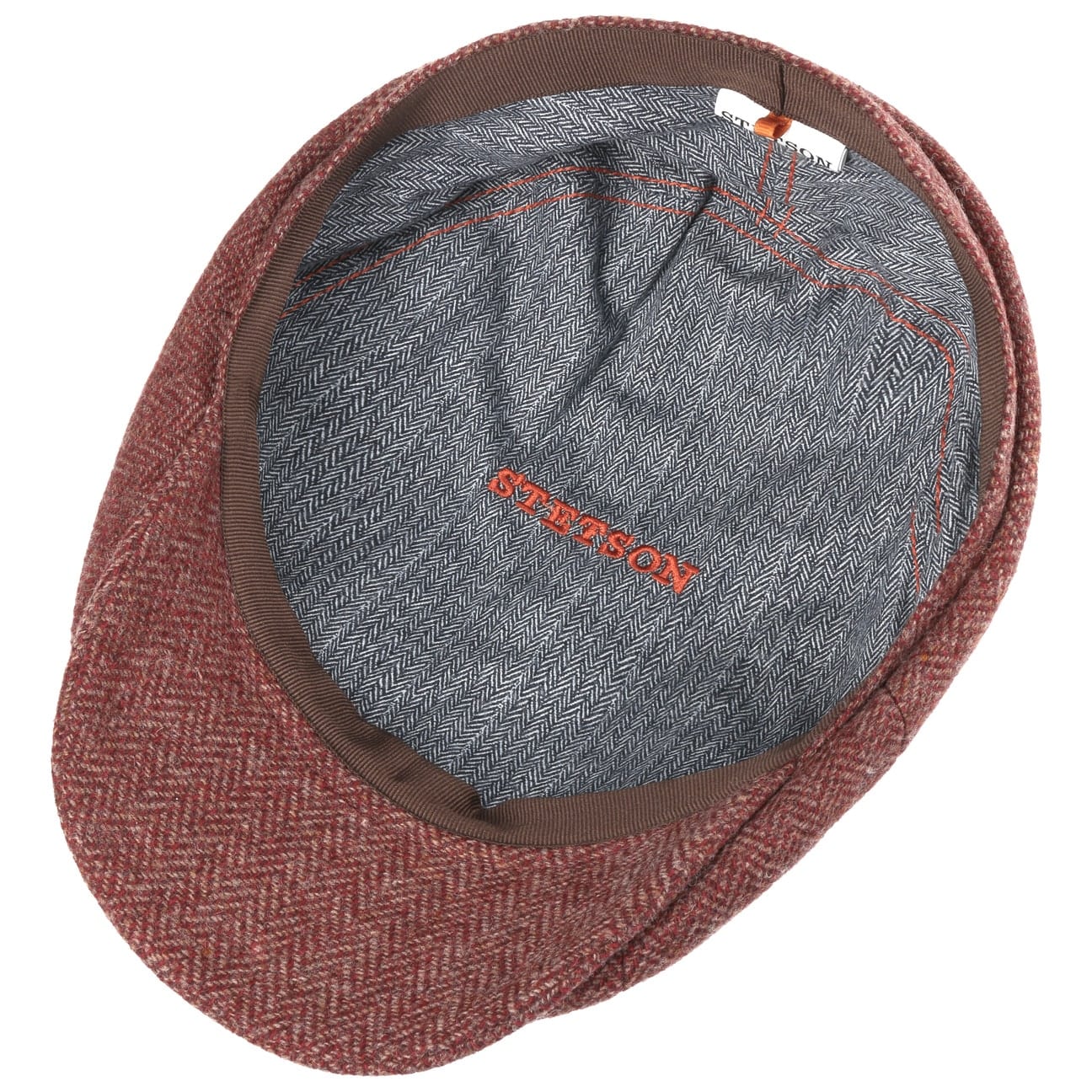 Stetson Hatteras Classic Wool Newsboy Cap - Vintage Style Men's Hat for Casual Wear & Outdoor Activities