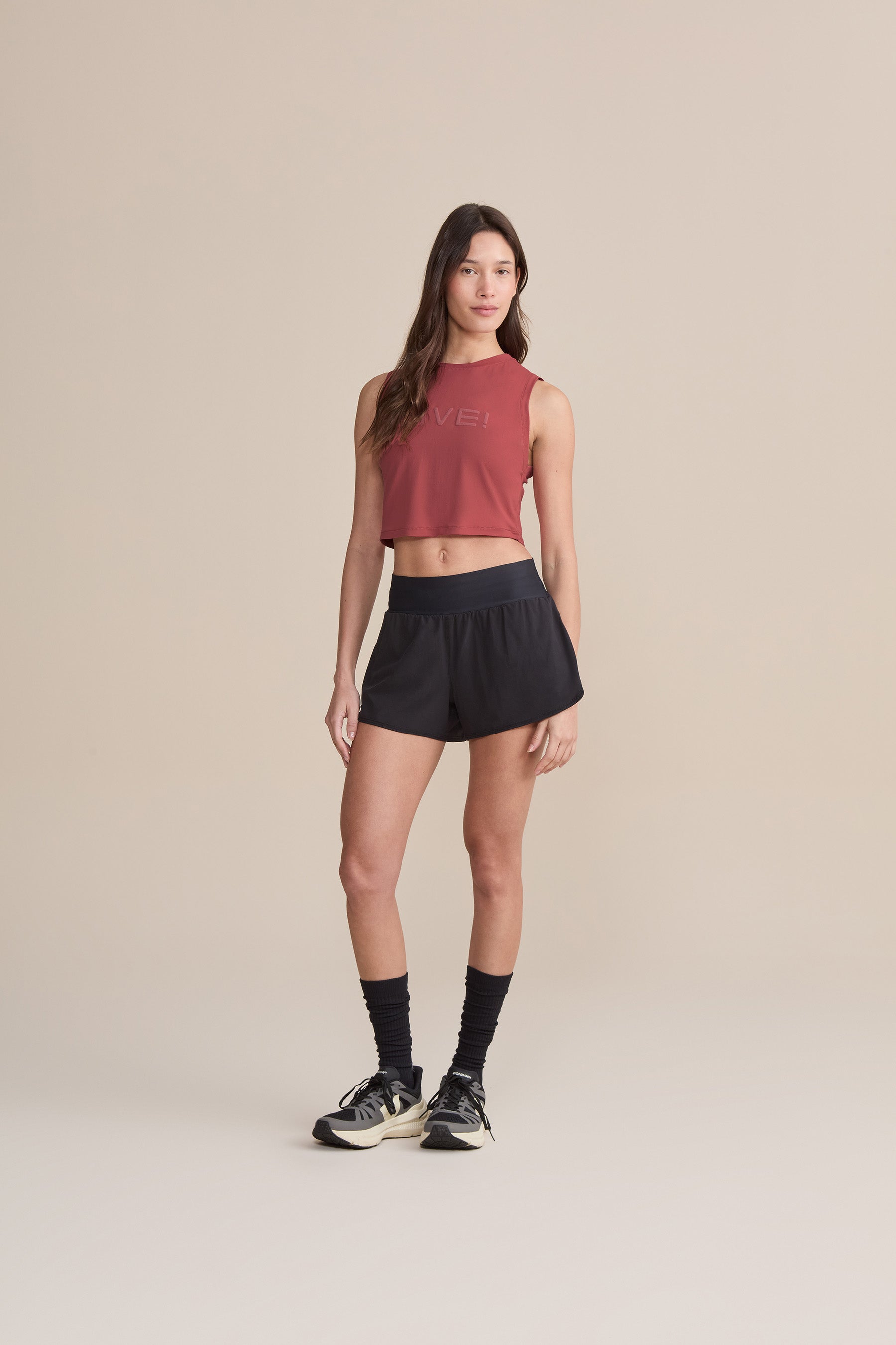 LIVE! Comfort Crop Tank Top for Women - Soft Breathable Summer Workout Top - Perfect for Yoga, Running & Gym