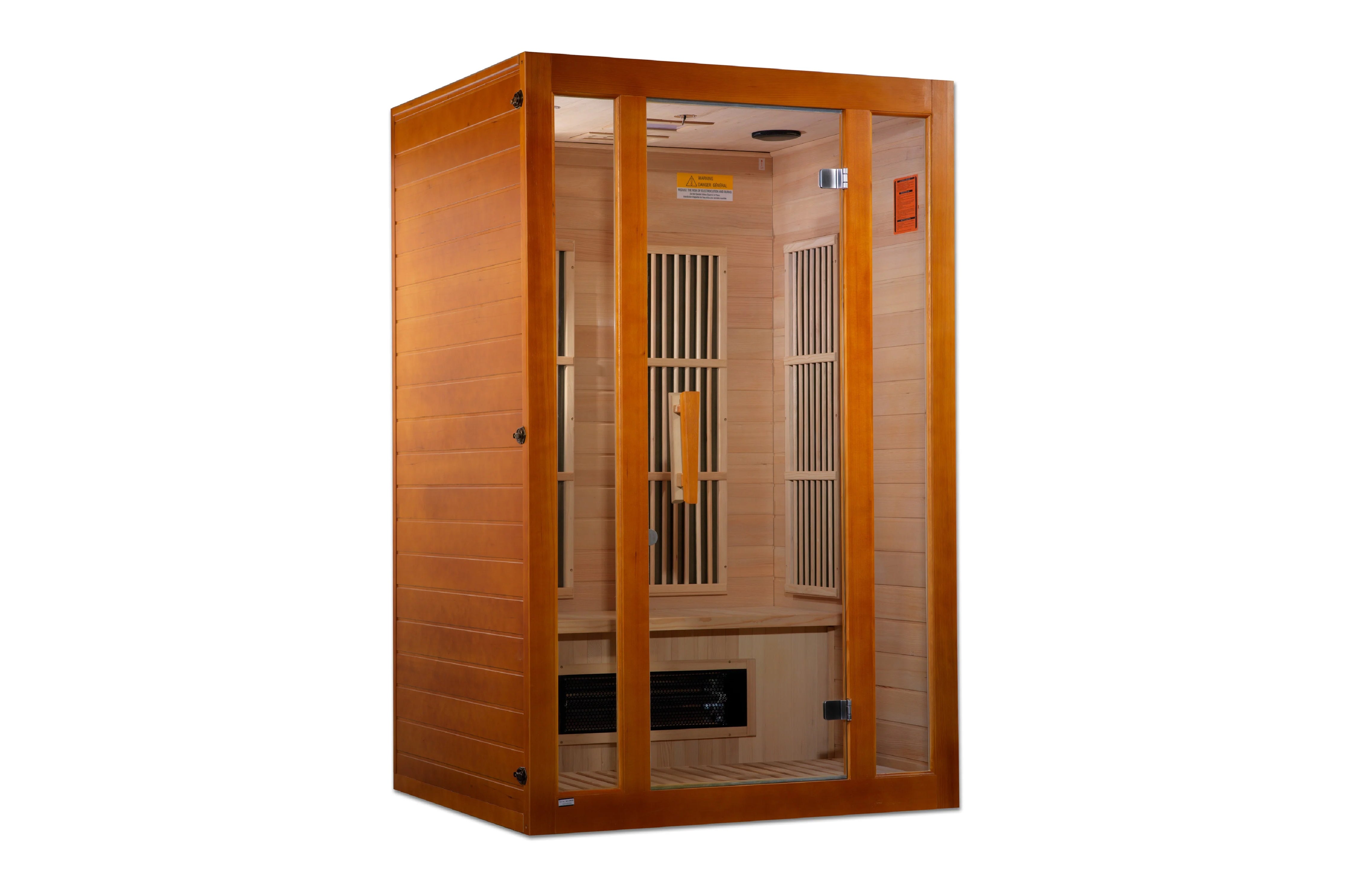 Maxxus Aspen Dual Tech 2 Person Low EMF FAR Infrared Sauna for Home Spa & Relaxation - Perfect for Detox, Weight Loss & Muscle Recovery (Summer Sale)