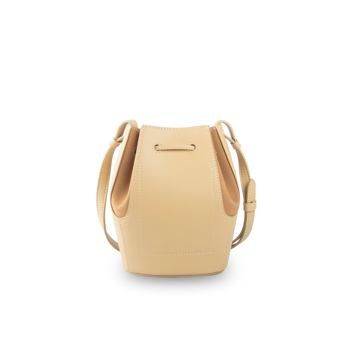 Mini Chantal Drawstring Leather Bag - Stylish & Compact Crossbody Purse for Women, Perfect for Everyday Use, Travel & Date Nights