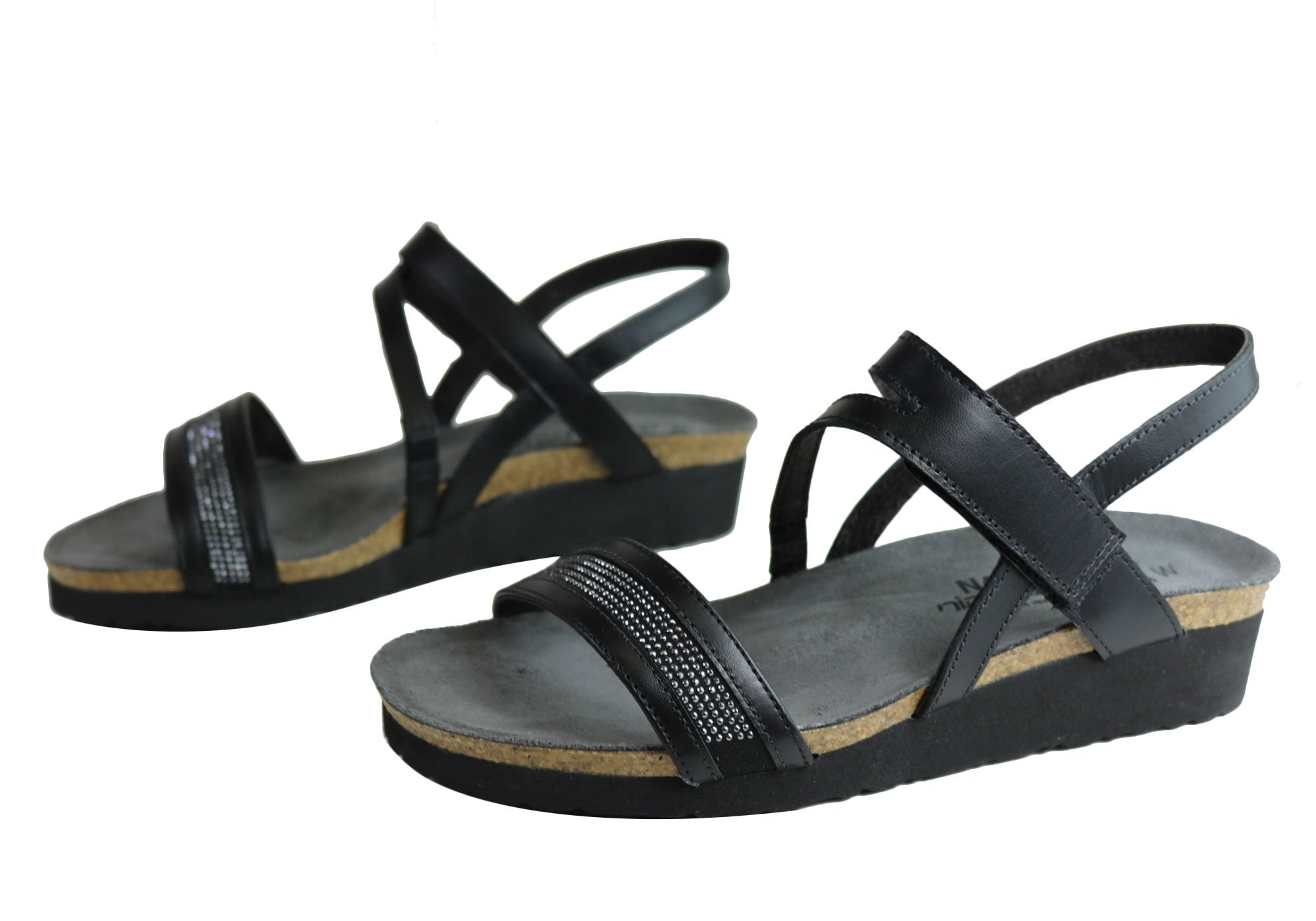 Naot Cameron Wide Women's Leather Sandals - Comfortable & Supportive for Walking, Travel & Everyday Wear