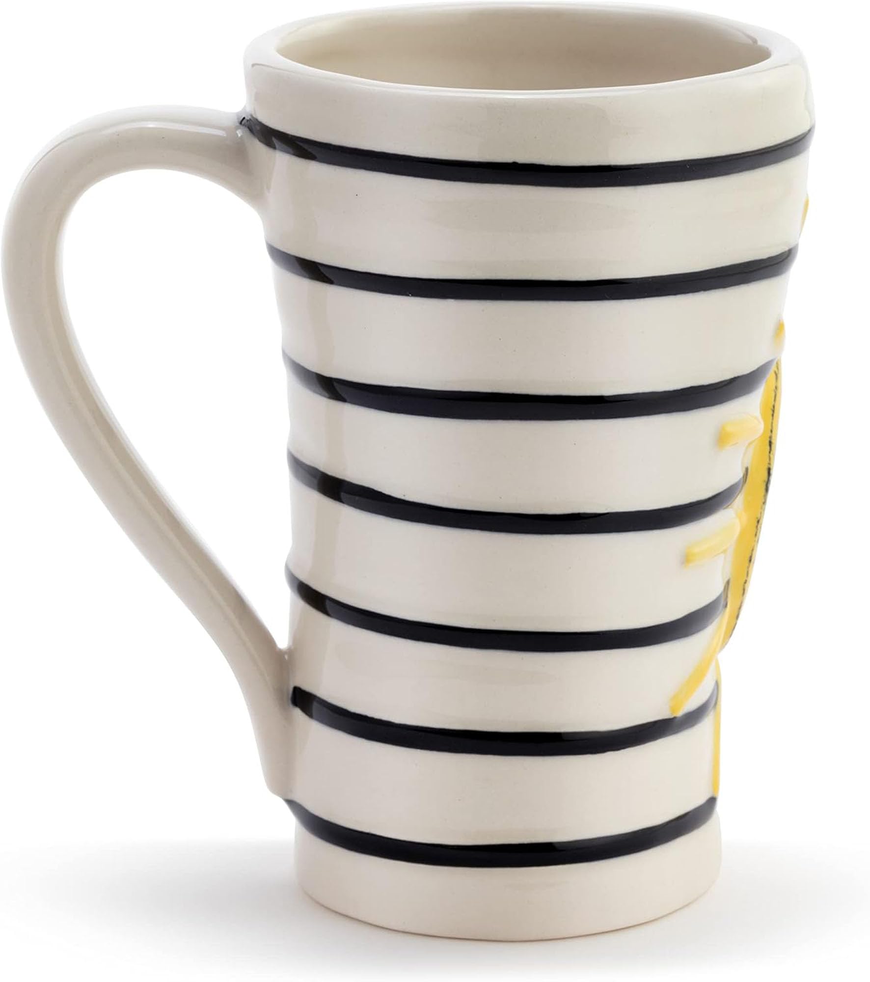 Sunshine Yellow Coffee Mug - 16oz Ceramic Cup for Home & Office