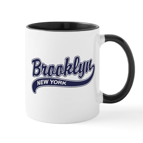 White/Black Inside - Brooklyn Mug
