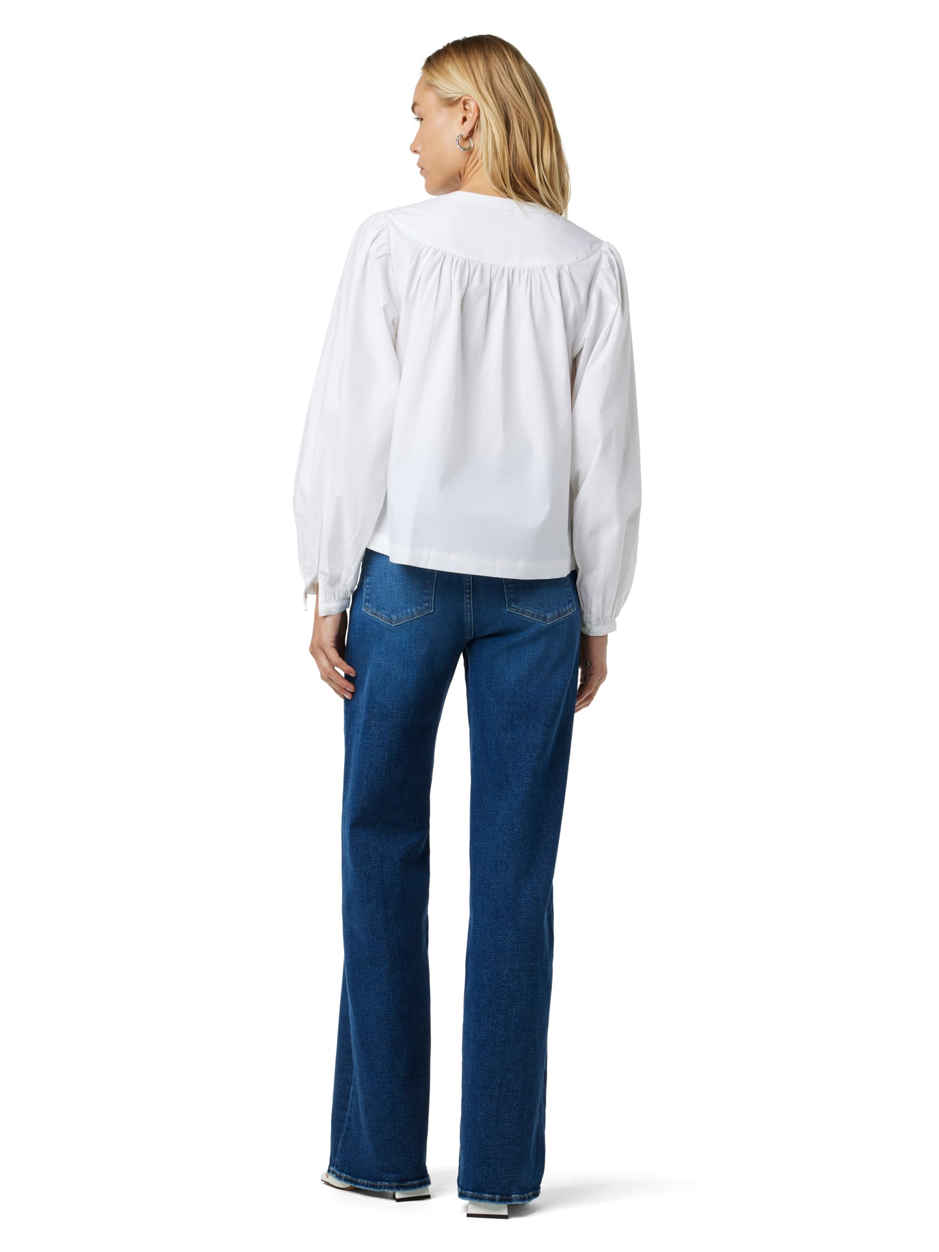 Joe's Women's The Mia High Rise Wide Leg Jean - Comfortable Stretch Denim Pants for Casual & Office Wear