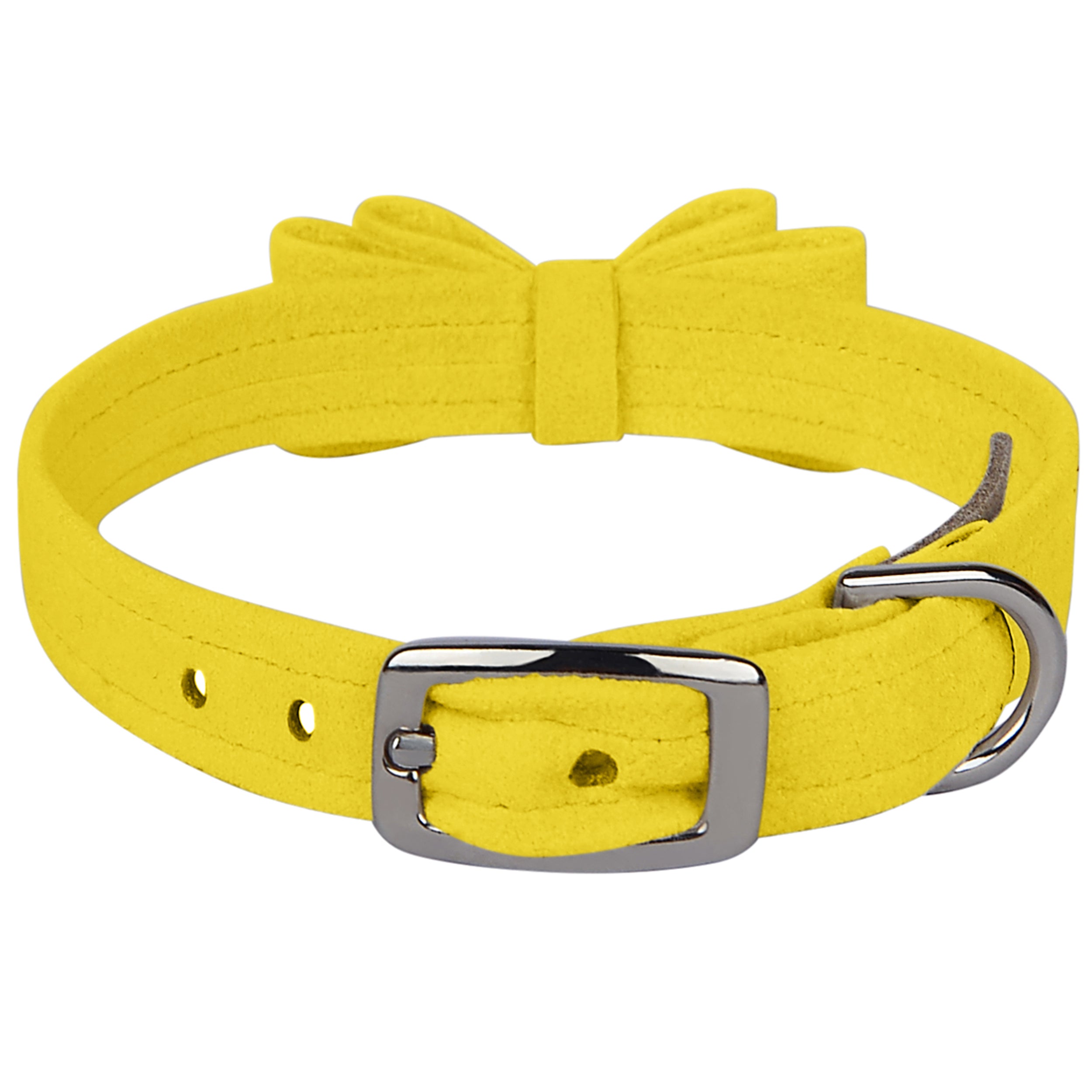 Elegant Big Bow Dog Collar - Adjustable Pet Collar with Bow Tie for Small & Medium Dogs - Perfect for Parties, Weddings & Special Occasions