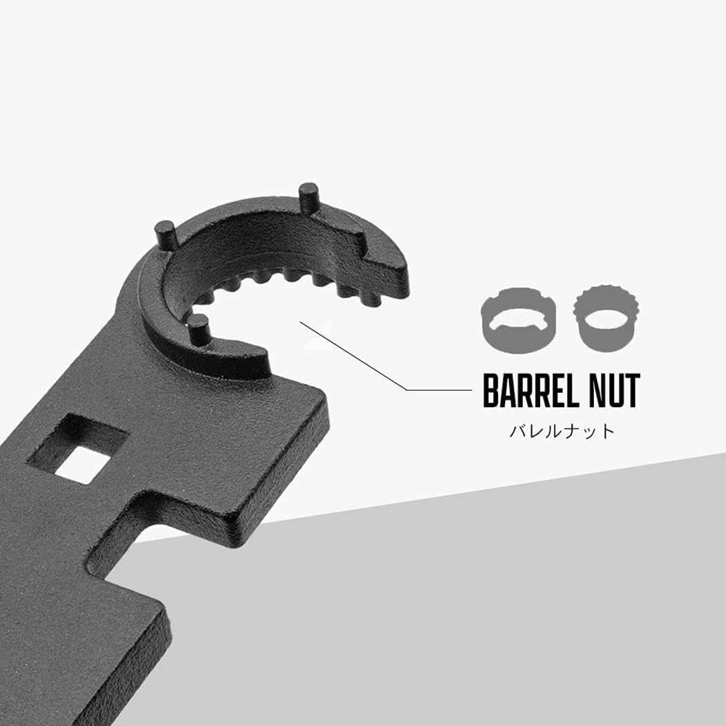 Best Multi-Function Armorer's Wrench - AR15 Lock Spanner Tool for Gun Maintenance & Firearm Assembly | Perfect for Gunsmiths, Shooters & Home Armory