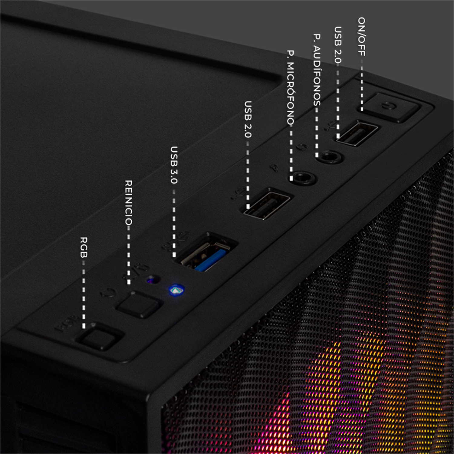 Xtreme PC Gaming Computer - Intel Core i5 12400, 16GB RAM, 1TB SSD, 23.8