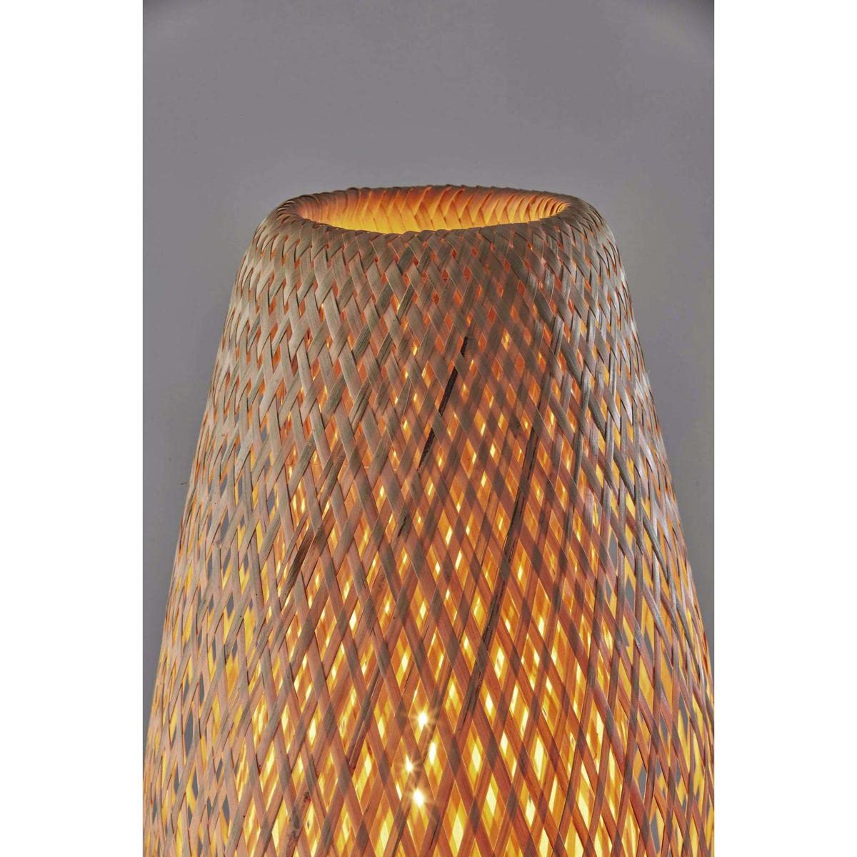 Adesso Hugo Modern Floor Lamp with Adjustable Height - Stylish LED Standing Light for Living Room, Bedroom, or Office - Perfect for Reading, Relaxing, and Ambient Lighting