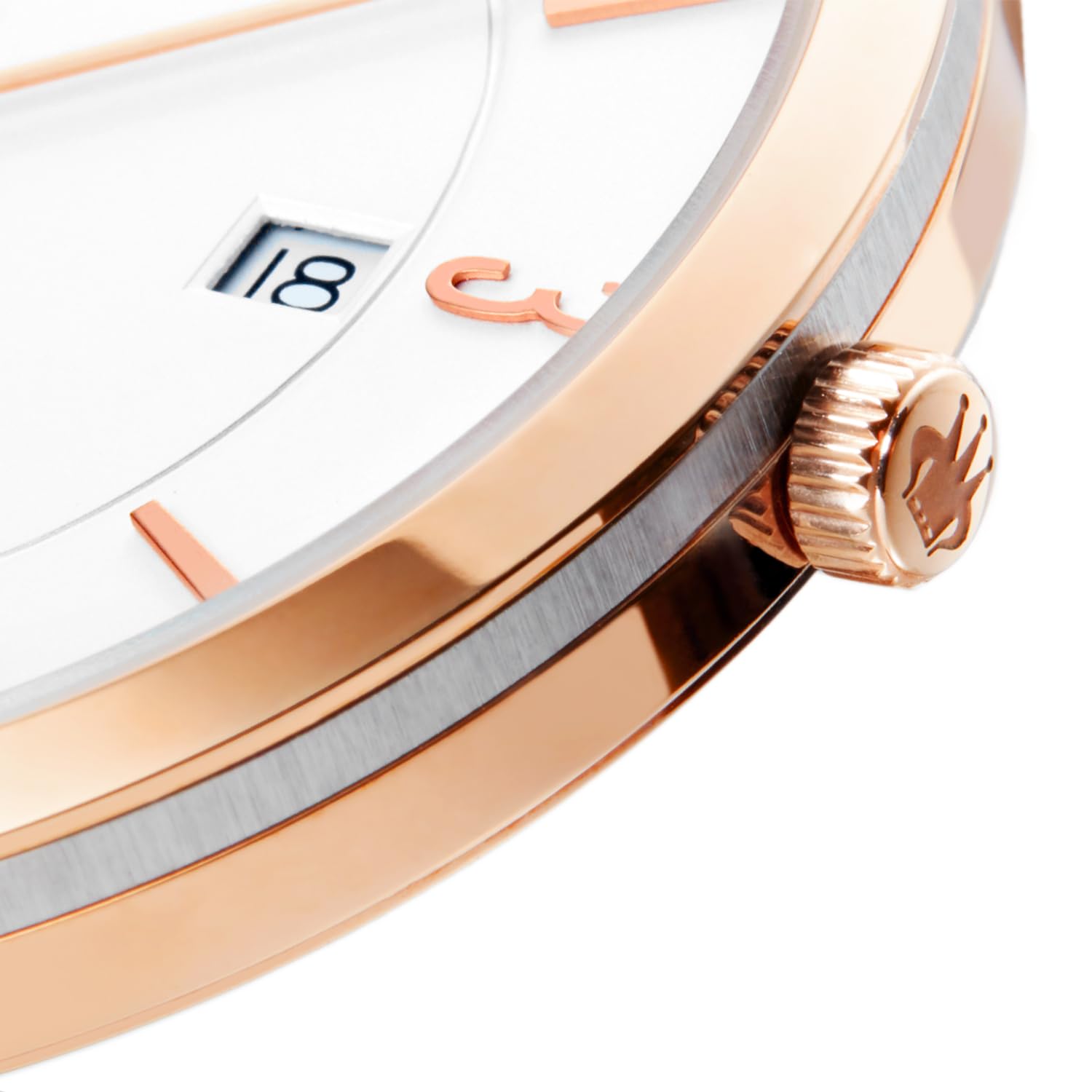 René Mouris Men's Classic Quartz Watch - 41MM 316L Stainless Steel Case, Sapphire Coated Crystal, 50M Water Resistance with Italian Leather Strap - Elegant Dress Watch for Business, Formal Occasions & Everyday Wear