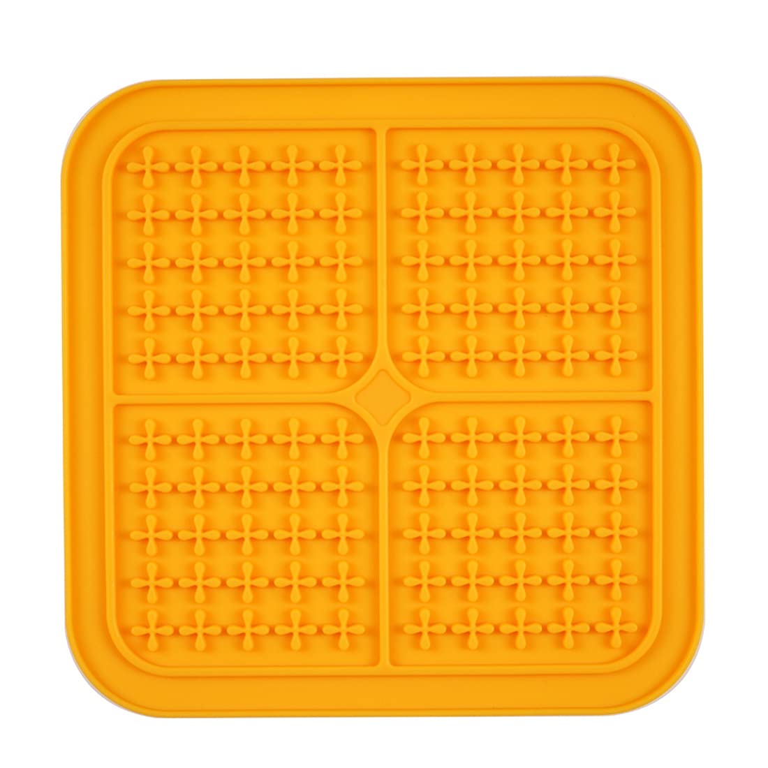 Slow Feeder Lick Mat for Dogs & Cats - Pet Food Dispenser for Dog Food, Yogurt, Peanut Butter - Perfect for Anxiety Relief, Mealtime Enrichment, and Slow Feeding