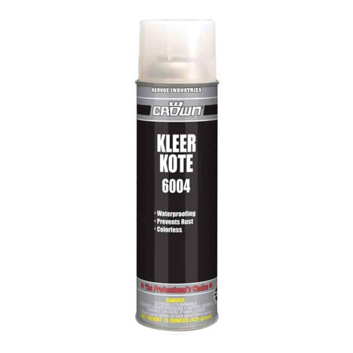 Aervoe 6004 Kleer Kote 16Oz Clear Aerosol Spray Paint - High Gloss Protective Coating for Metal, Wood, Plastic - Perfect for DIY Projects, Automotive Touch-Ups & Home Decor