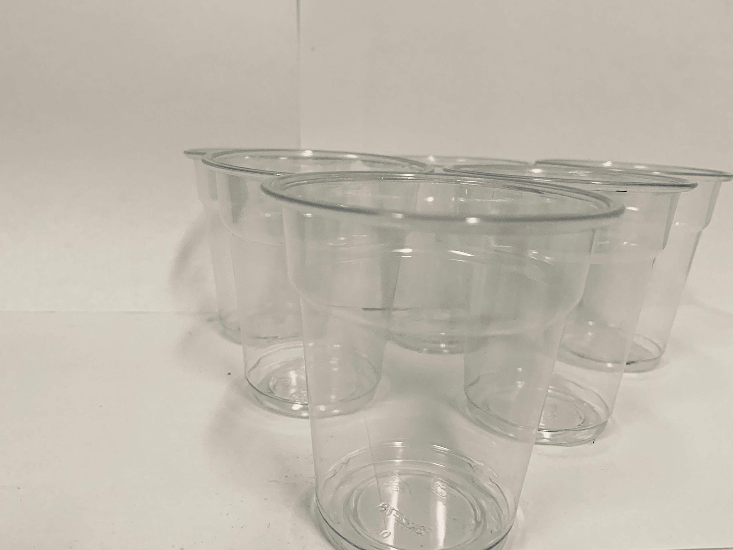 8oz Clear Plastic Disposable Cups - 1000 Pack Premium Crystal Clear PET Drinking Cups for Cold Beverages, Iced Coffee, Tea, Juice, Smoothies, Slush, Soda, Cocktails, Beer & Sundae - BPA Free, Kid Safe - Perfect for Parties, Picnics, BBQs, Cafes & Restaurants