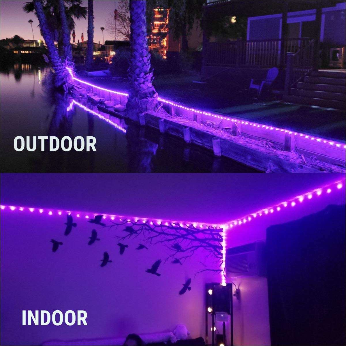 100 LED String Lights - 33ft Copper Wire Fairy Lights with Dimmable Function for Bedroom, Wedding, Party & Holiday Decorations (Christmas, Halloween, Easter) - Perfect for Table Centerpieces, Wall Decor and Outdoor Lighting