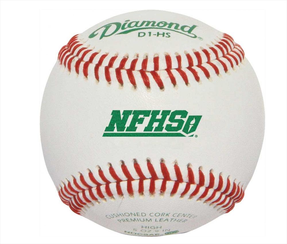 D1 NFHS High School Baseball (12 Pack) - Official Diamond Baseballs for Competitive Play | Perfect for Practice, Games & Tournaments