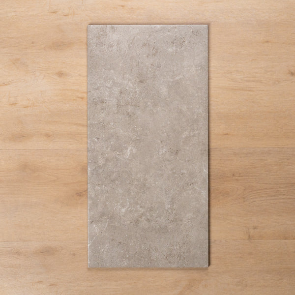 Avalon Grey Matte Porcelain Tile 300x600mm - Premium Ceramic Wall & Floor Tile for Bathroom, Kitchen & Living Room
