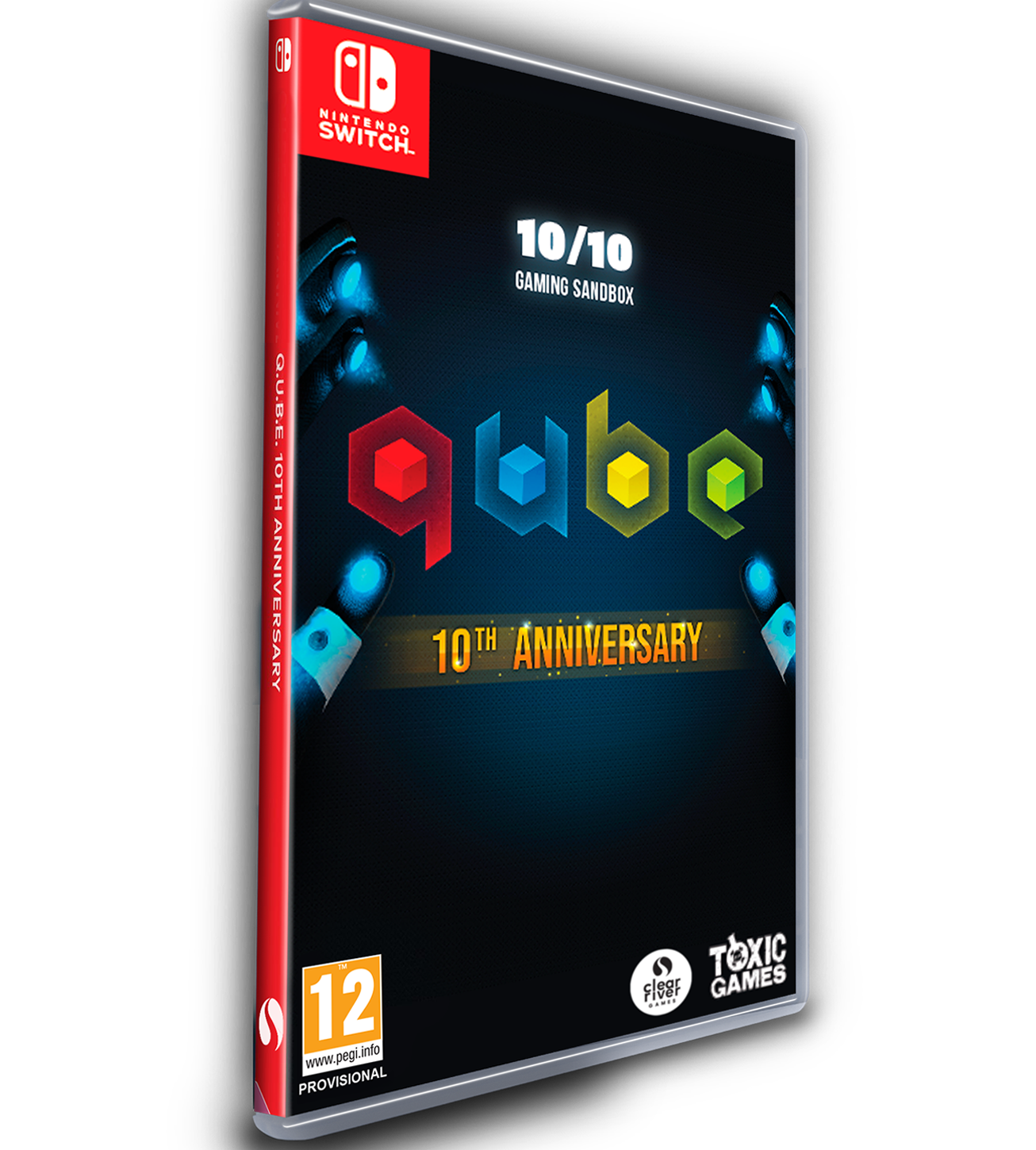 Q.U.B.E. 10th Anniversary Edition - Nintendo Switch Game | Puzzle Adventure for All Ages | Perfect for Family Game Nights & Solo Brain Teasers