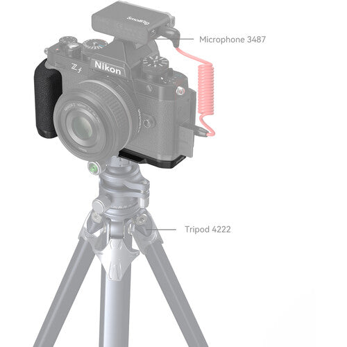 SmallRig 4262 L-Shaped Grip for Nikon Zf Camera - Ergonomic Handle for Stable Shooting, Vlogging & Photography Accessories