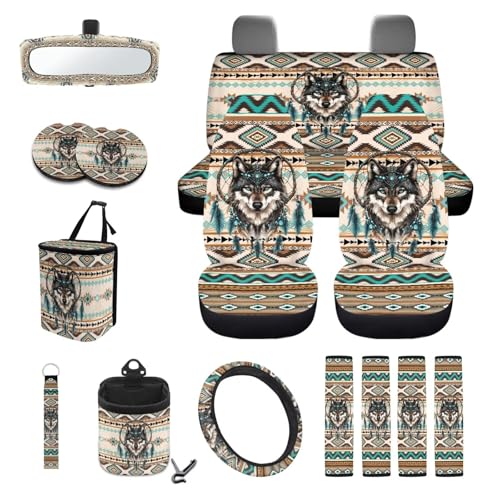 Aztec Wolf Dream Catcher