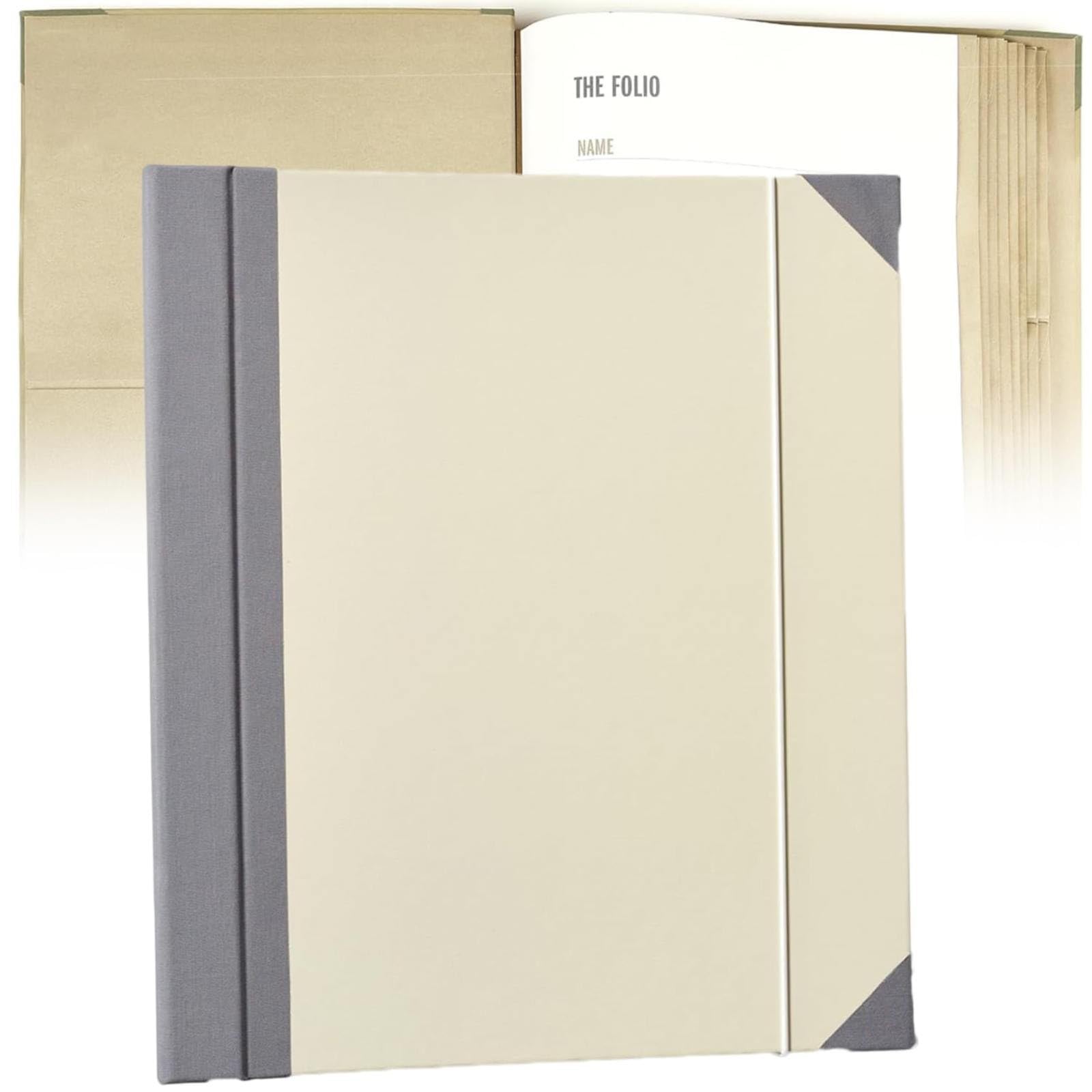 Missing Persons Document Binder - Large Accordion File Organizer for Family & Office, Beige | Secure Storage for Emergency Contacts, Medical Records & Legal Papers | Perfect for Home, Travel & Disaster Preparedness