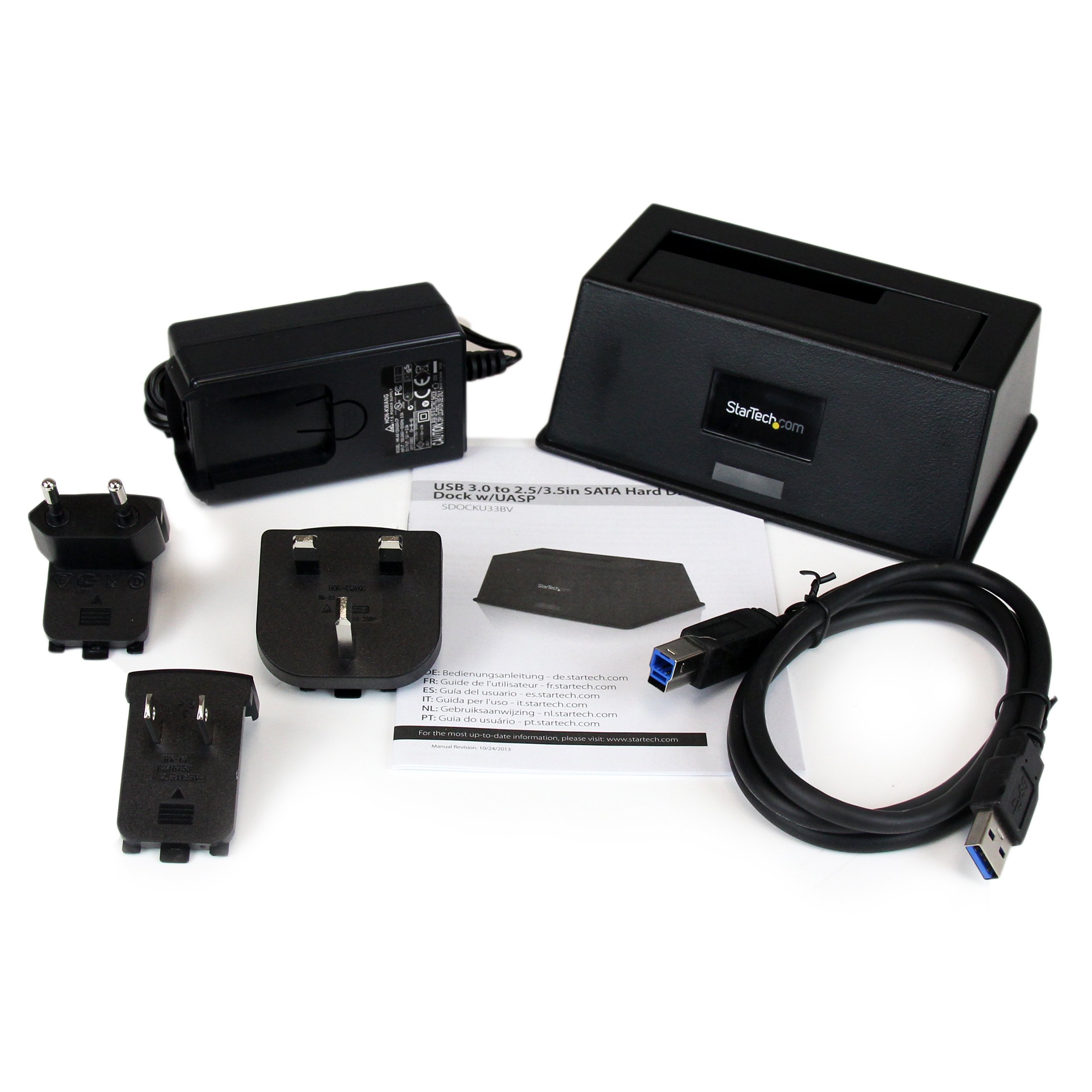StarTech.com USB 3.0 Hard Drive Docking Station for 2.5/3.5