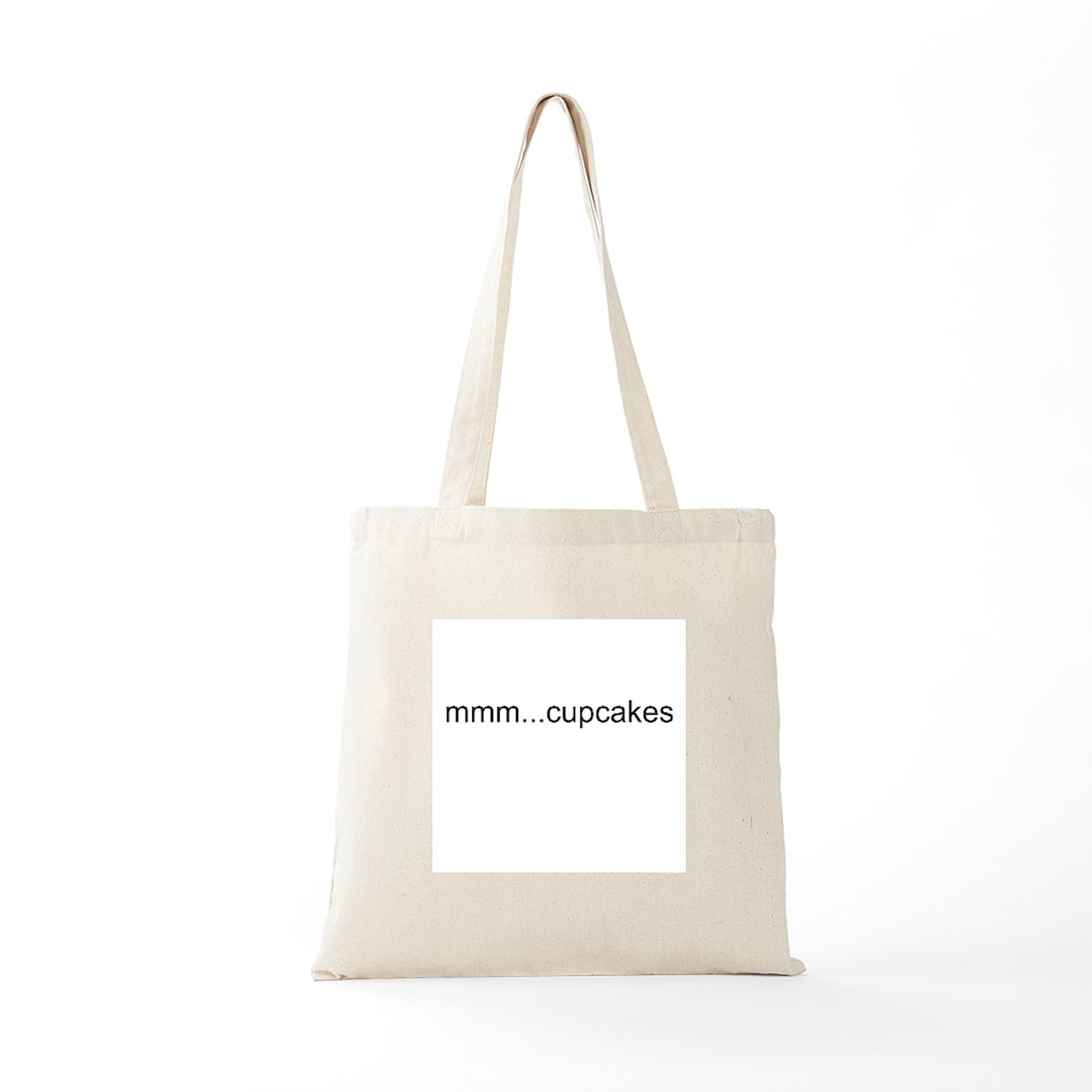Stylish CafePress CUPCAKES Canvas Tote Bag - Eco-Friendly Reusable Shopping Bag for Groceries, Beach & Daily Use