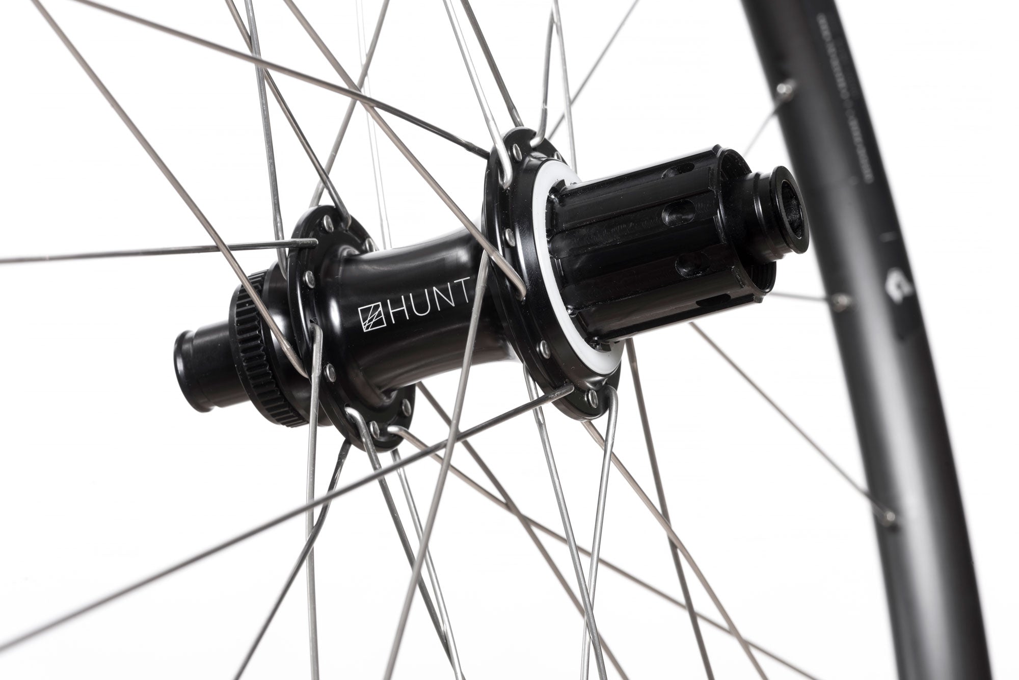HUNT Sustain Phase One 4-Season All-Road Disc Wheelset - Lightweight Carbon Wheels for Gravel & Road Biking in All Weather Conditions