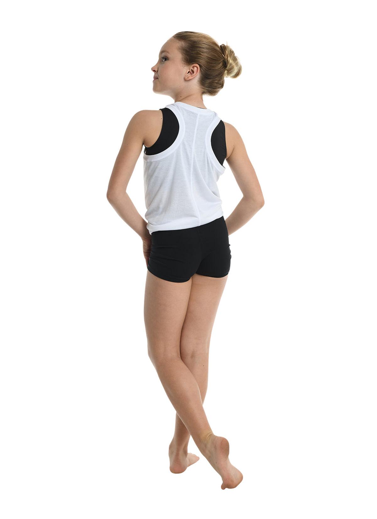 DanzNMotion Kids Heart Full of Dance Tank Top - Cute Dancewear for Girls & Toddlers - Perfect for Ballet, Jazz, Dance Classes & Performances