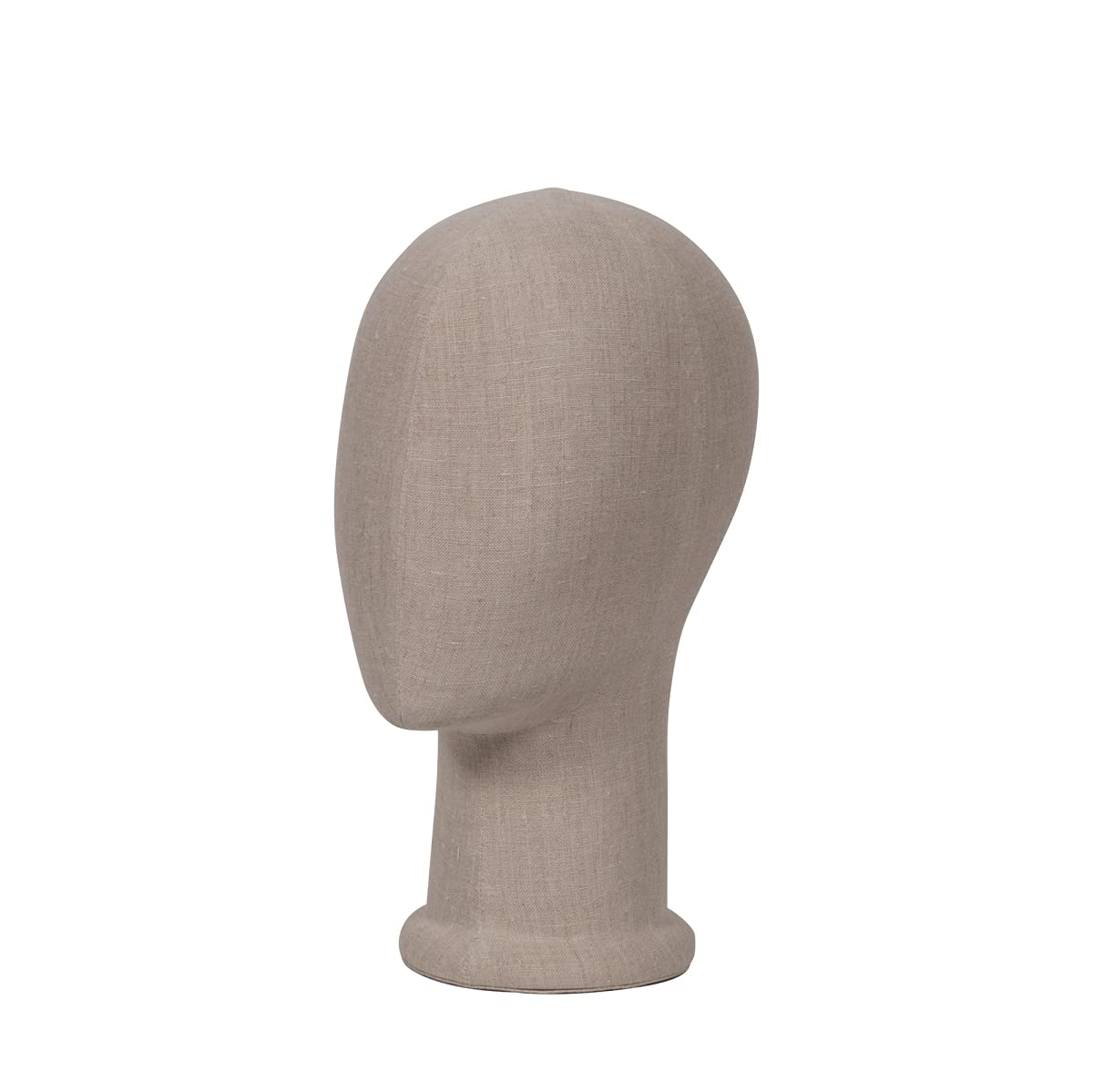12 Inch Female Box Head in Fabric - Perfect for Doll Making, Crafting, and DIY Sewing Projects - Ideal for Custom Dolls, Art Projects, and Home Decor