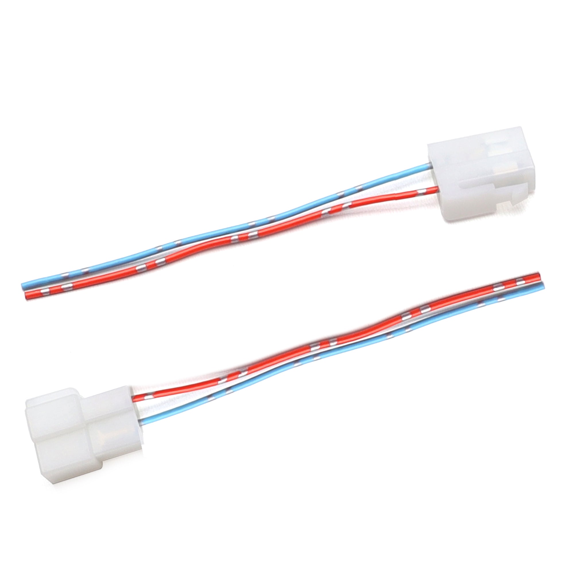 2 Pin Male/Female Plug Adapters for Car Alternator Power Window Regulator Motor - Waterproof Electrical Connectors for Automotive Wiring & DIY Repairs - Perfect for Vehicle Electrical System Maintenance & Power Window Motor Replacement