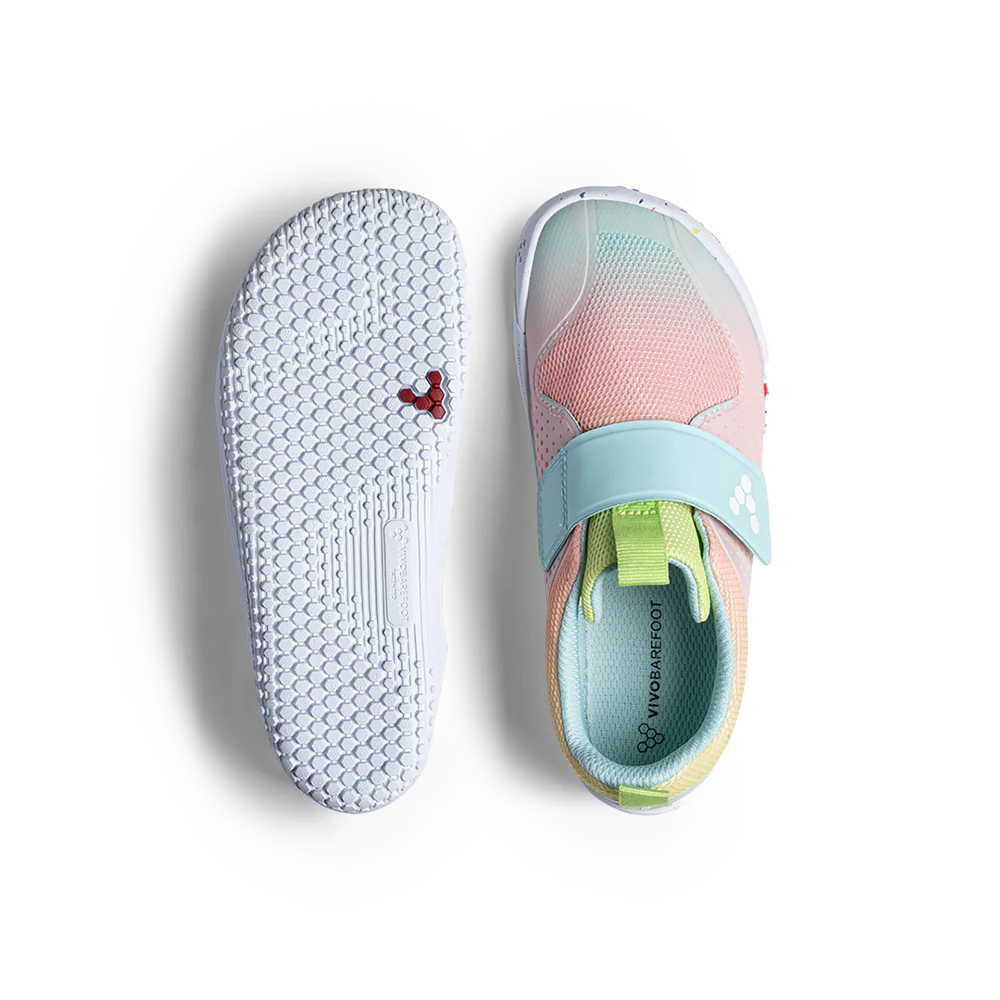 Vivobarefoot Primus Sport III Kids Ombre Barefoot Shoes - Lightweight & Flexible for Natural Foot Movement - Perfect for Running, Hiking & Outdoor Play