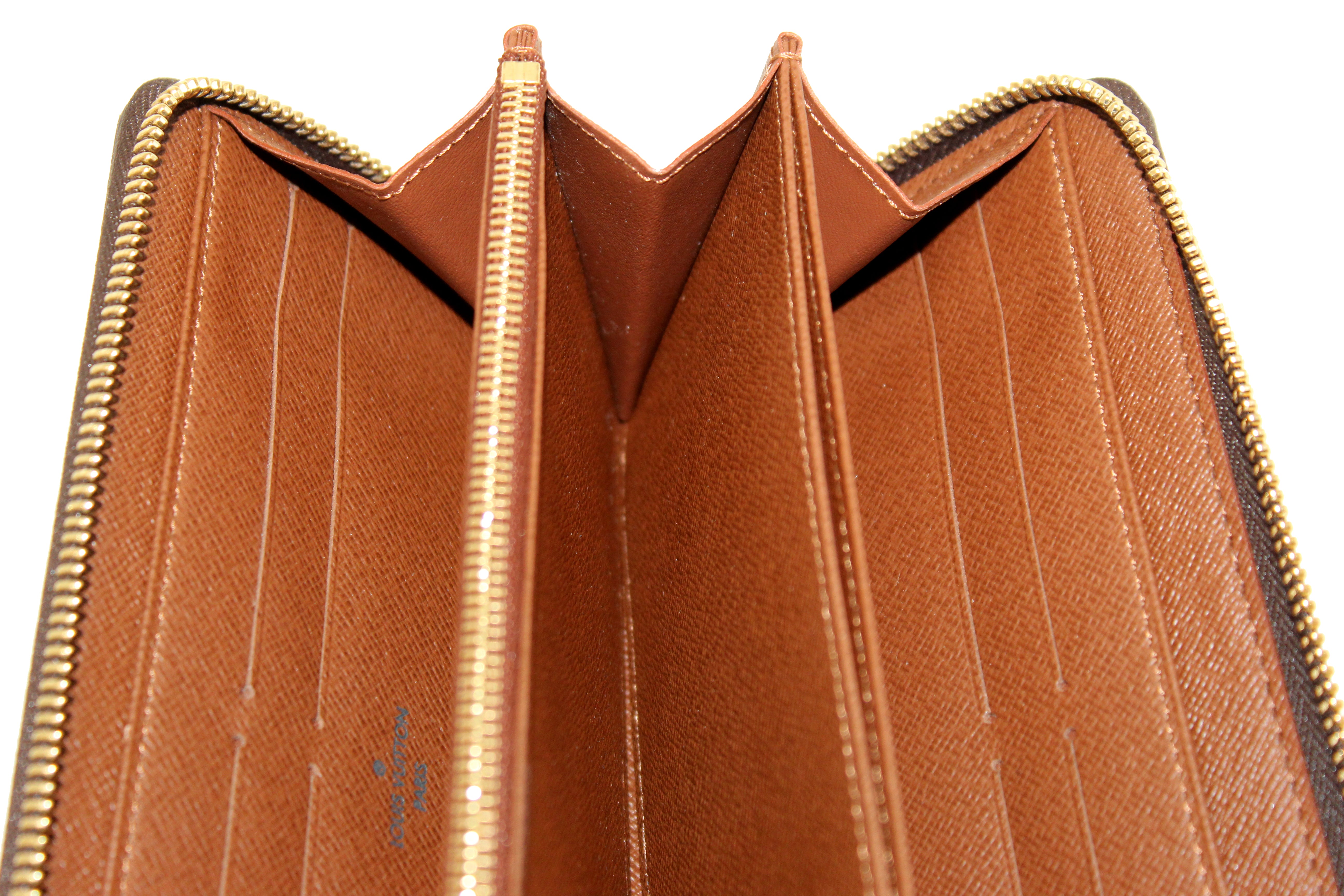 Authentic Louis Vuitton Monogram Canvas Zippy Wallet for Women - Luxury Designer Zip Around Coin Purse with Multiple Card Slots, Perfect for Everyday Use, Travel & Gift Giving