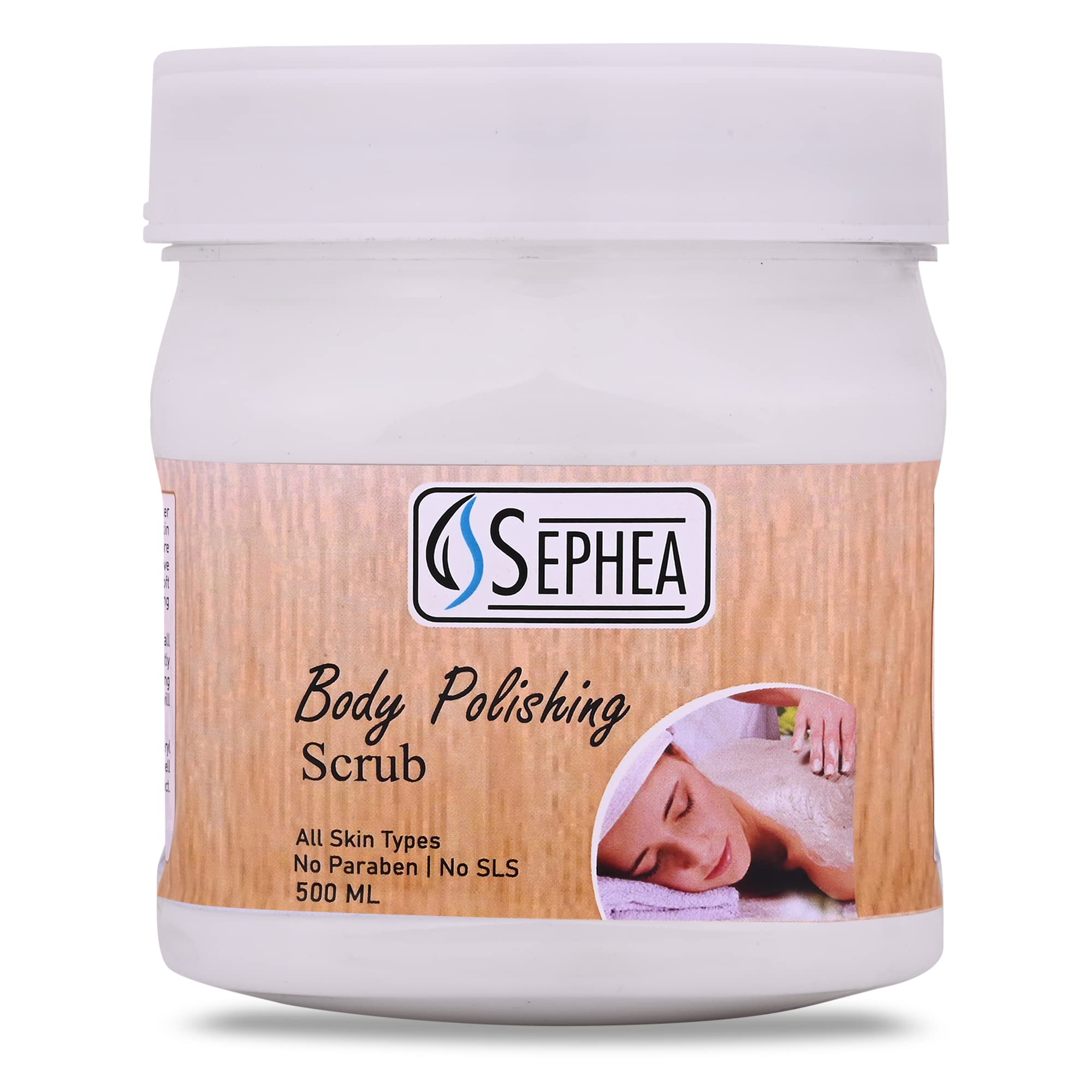 SEPHEA Deep Exfoliating Body & Face Scrub (500g) - Dead Skin & Blackhead Remover, Gentle Cleansing Polish for Smooth Skin - Perfect for Daily Skincare & Spa Treatments
