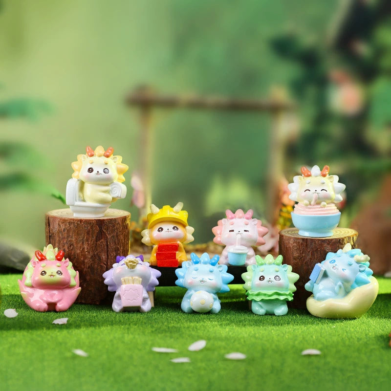 Dragon Grand Debut Series Blind Box Collectible Toys - Mystery Anime Figure Set for Kids & Adults - Perfect for Gifts, Party Favors, and Display Collections