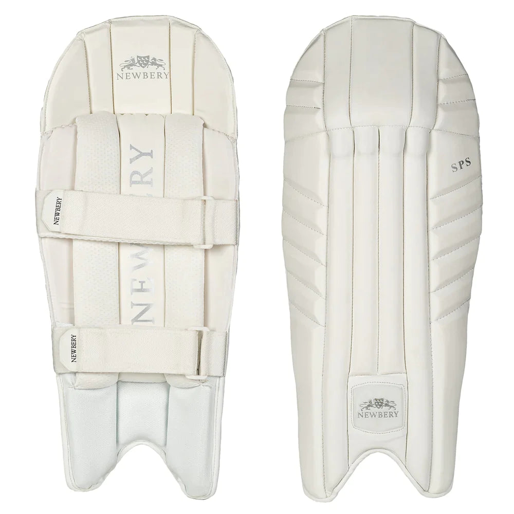 Newbery SPS Wicketkeeping Pads - Premium Cricket Wicket Keeper Leg Guards for Professional & Amateur Players - Perfect for Practice, Matches & Training Sessions