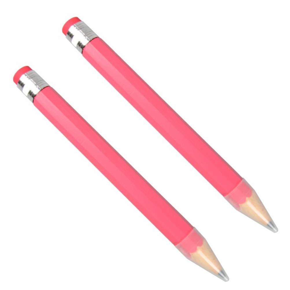 NUOBESTY Bulk Wooden Pencils - 35cm Extra Long Everlasting Pencils for Writing, Drawing, School & Office Supplies, DIY Crafts, Woodworking Projects - Pack of 12 (Great for Classroom, Art Studio, Gifts & Party Favors)