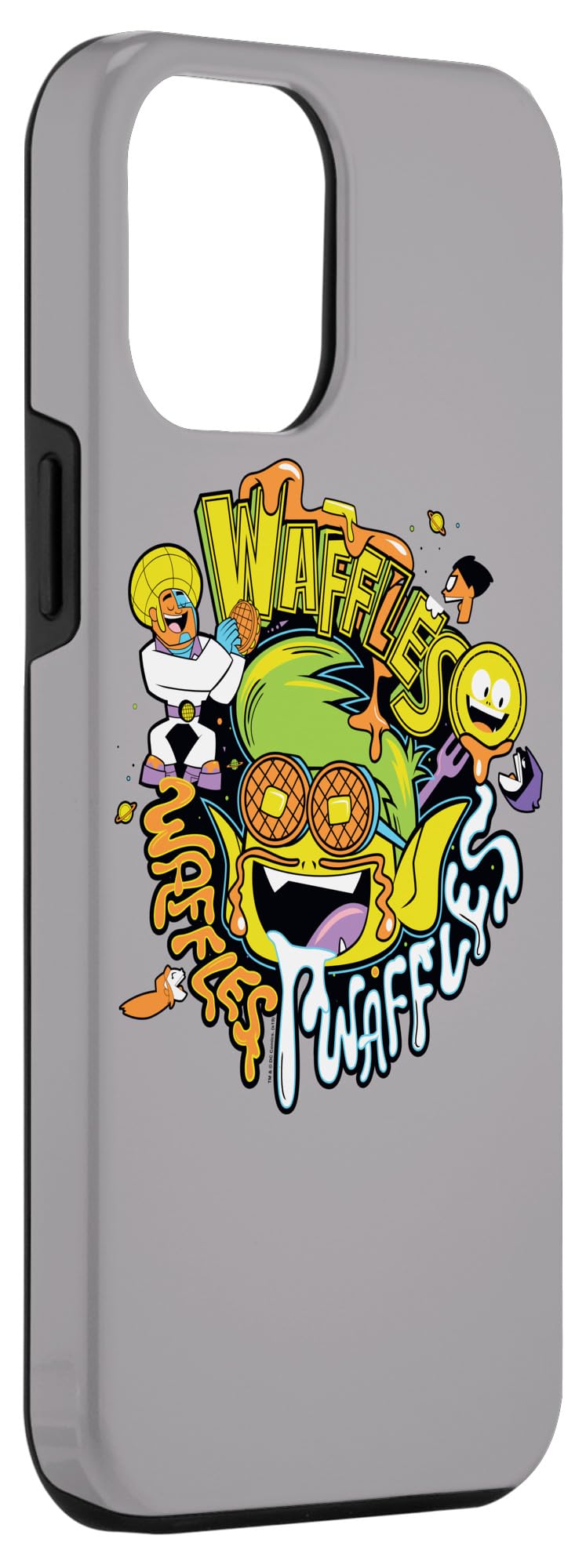 iPhone 12 Pro Max Case - Teen Titans Go! Beast Boy Waffles Design - Shockproof Protective Cover for Daily Use, Travel & School