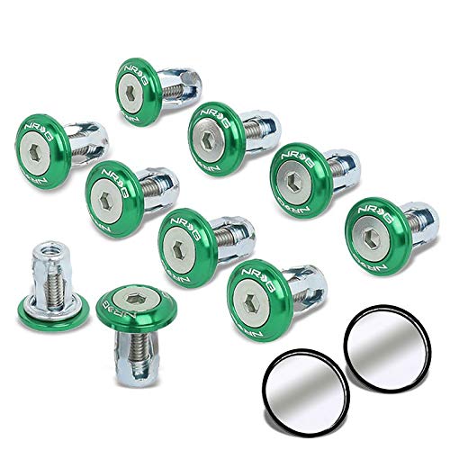 Green Washer/Silver Bolt