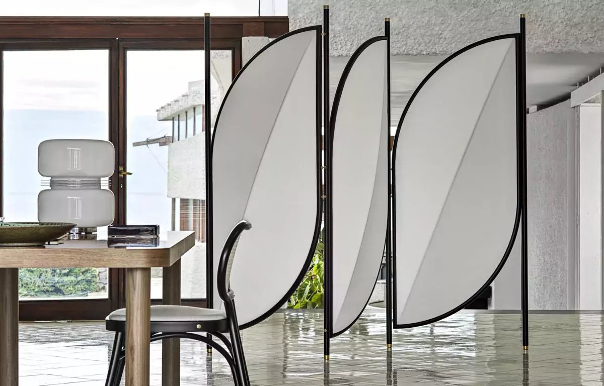 GTV 3-Panel Room Divider Privacy Screen - Decorative Folding Partition for Home, Office, or Event Spaces | Perfect for Creating Separate Areas in Living Rooms, Bedrooms, and Workspaces