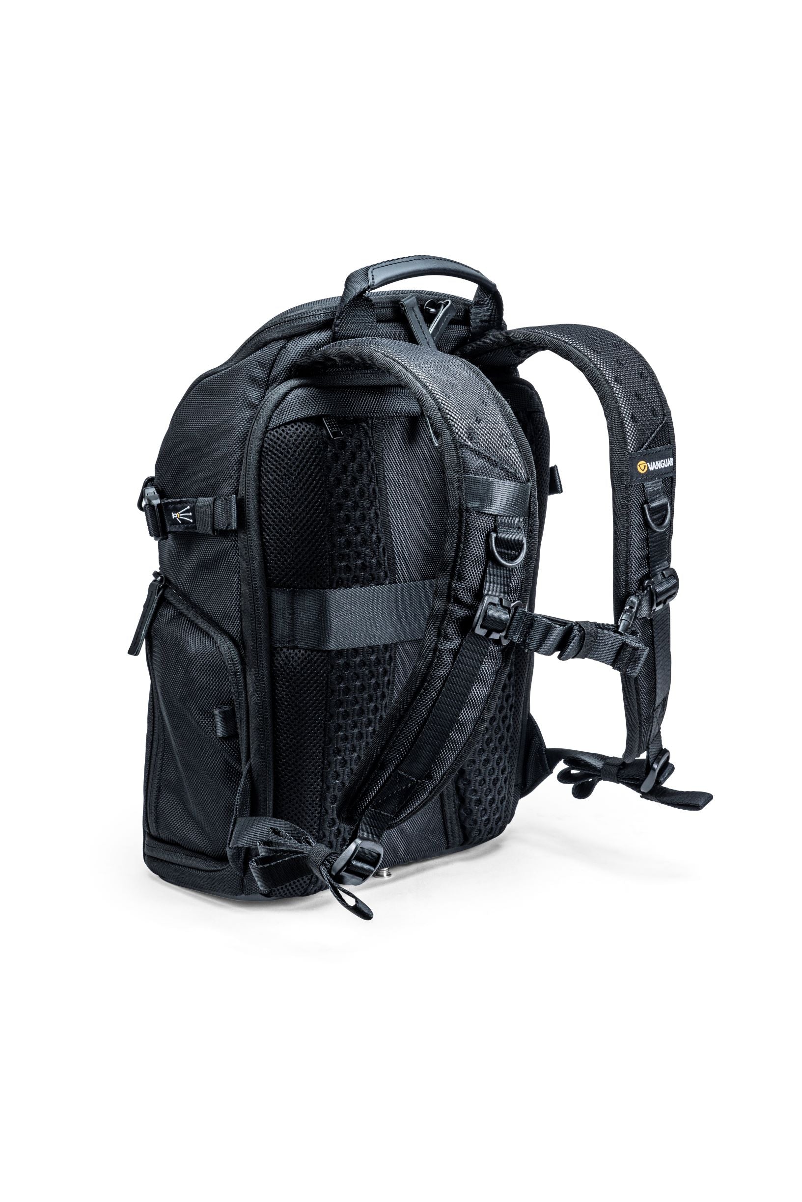 VEO SELECT 37 BRM BK Waterproof Travel Backpack for Men & Women - Durable Black Hiking Backpack with USB Charging Port, Perfect for Outdoor Adventures, Commuting & Business Trips